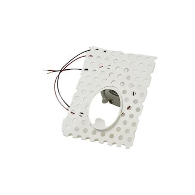 Inbouw Led-Spot Bellezza Bagno Milo IP20 3000 Kelvin 8x6x11 cm MOD1W LED Mat Wit