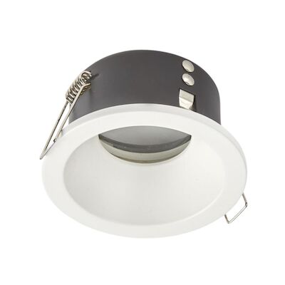 Inbouw LED-Spot Bellezza Bagno Nick IP65 8,5×4.5 cm LED Mat Wit