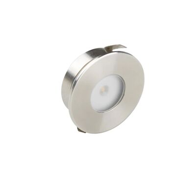 Inbouw Led-Spot Bellezza Bagno Roan IP65 3000 Kelvin 4×1,3 cm LED Gesatineerd Rvs