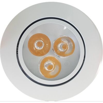 Inbouw Spotlamp Sanimex 85×45 mm Inclusief Armatuur en Gu10 3 Watt Wit (5 stuks)