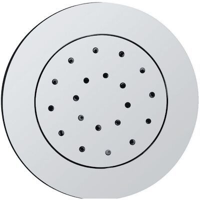 Inbouw verstelbare zijdouche rond 135mm ABS chroom