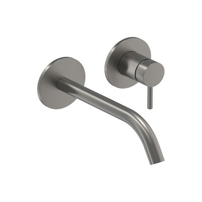 Inbouw Wastafelmengkraan IVY Bond 2-gats Coldstart Geborsteld Metal Black PVD