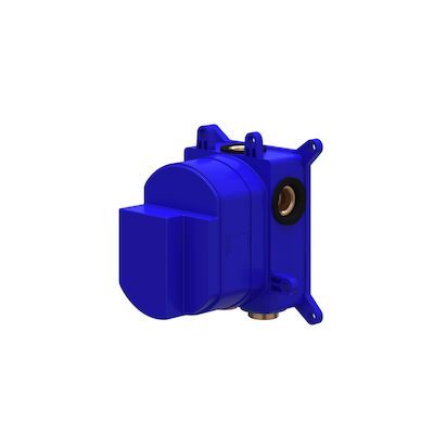 Inbouwbox IVY tbv Inbouwthermostaat 2-weg Stop-Omstel Donker Blauw