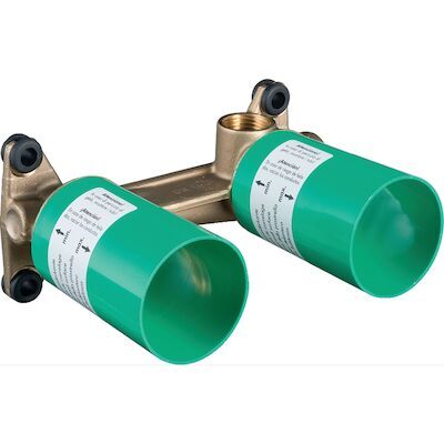 Inbouwdeel HansGrohe voor ééngreeps wastafelmengkraan wandmontage