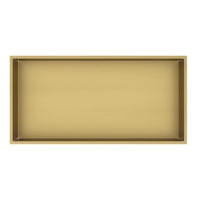 Inbouwnis Best Design Lotus 61×30.5×7 cm Mat Goud