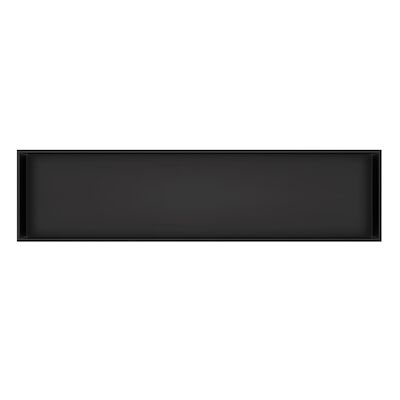 Inbouwnis Best-Design Elah 121x28x7 cm Mat Zwart