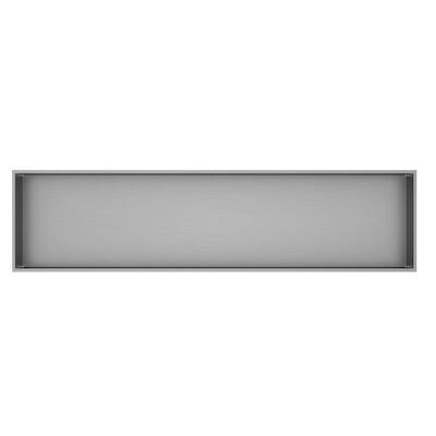 Inbouwnis Best-Design Elah 121x28x7 cm RVS