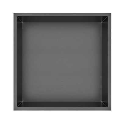 Inbouwnis Best-Design Kaya 30.5×30.5×7 cm Gunmetal
