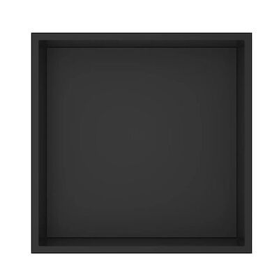 Inbouwnis Best-Design Kaya 30.5×30.5×7 cm Mat Zwart