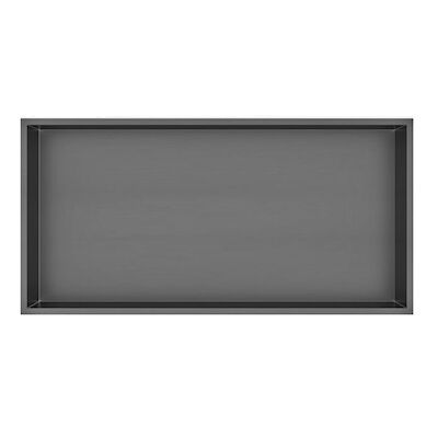 Inbouwnis Best-Design Lotus 61×30.5×7 cm Gunmetal