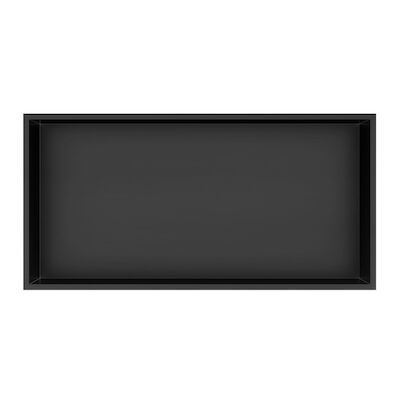 Inbouwnis Best-Design Lotus 61×30.5×7 cm Mat Zwart