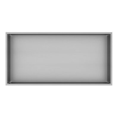 Inbouwnis Best-Design Lotus 61×30.5×7 cm RVS