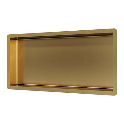 Inbouwnis Brauer Gold Edition 30×60 cm Geborsteld Goud PVD