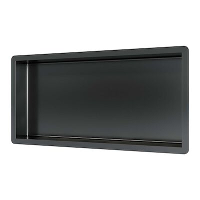 Inbouwnis Brauer Gunmetal Edition 30×60 cm Geborsteld Gunmetal PVD