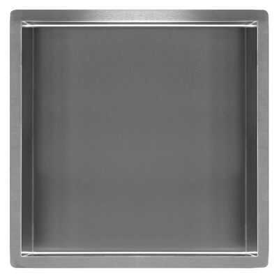 Inbouwnis BWS Elegance 30x30x10 cm RVS