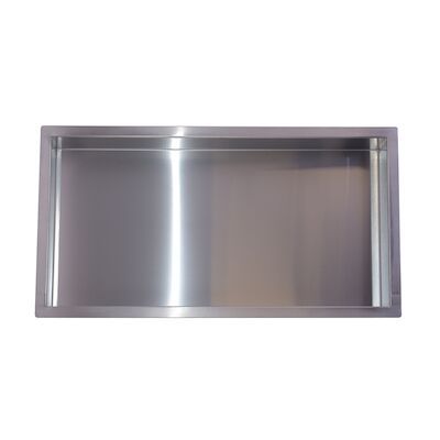 Inbouwnis BWS Elegance 30x60x7 cm RVS