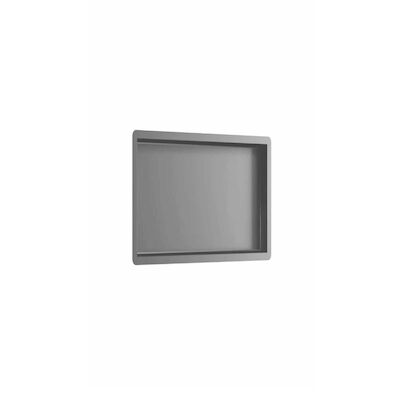 Inbouwnis BWS Eve 30x30x7 cm Gunmetal