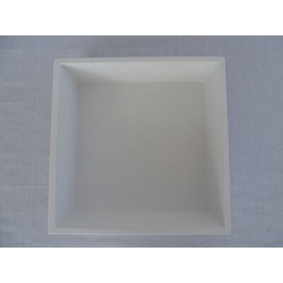 Inbouwnis BWS Solid Alcove Gesloten Solid Surface 30×30 Mat Wit
