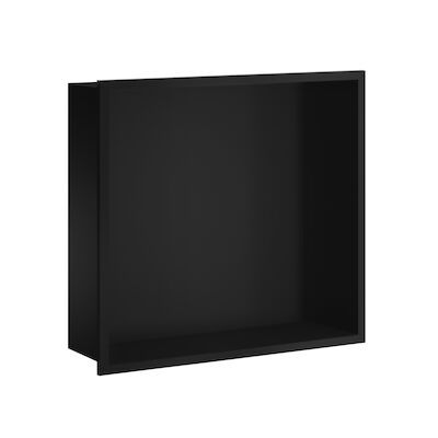 Inbouwnis Smedbo Sideline 30×30 cm Mat Zwart
