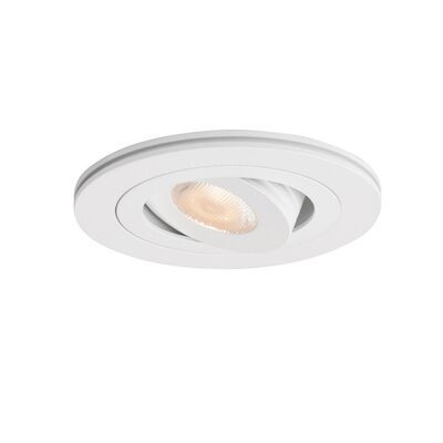 Inbouwspot BWS Norma Mini LED 6×3.2 cm Mat Wit
