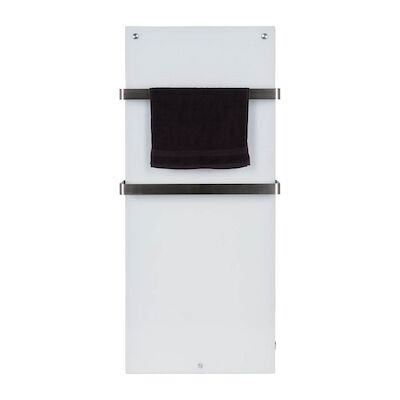 Infraroodpaneel Eurom Sani 600W 115×46.5cm Badkamerverwarming Met Wi-Fi Wit
