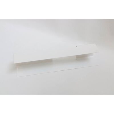 INK Fonteinplanchet Linea Staal Hoogglans Wit tbv Fontein Plakspiegel 10×70 of 10×100 cm