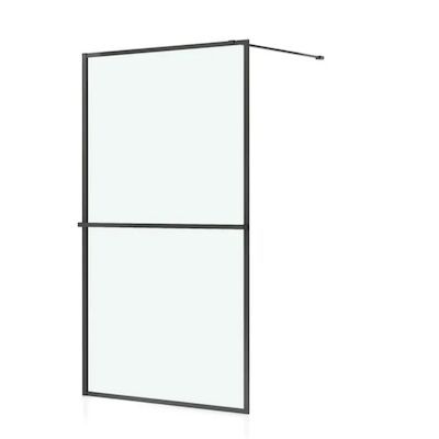 Inloopdouche Allibert Milton 100 cm Zwart