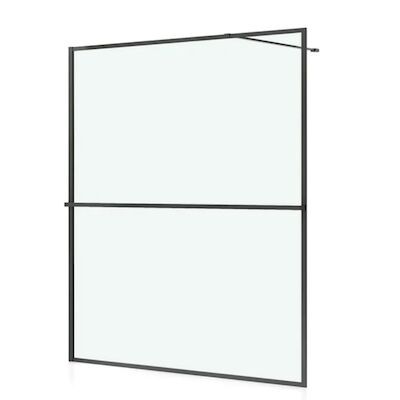Inloopdouche Allibert Milton 140 cm Zwart