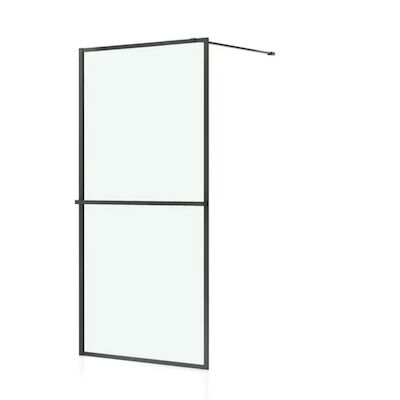 Inloopdouche Allibert Milton 80 cm Zwart