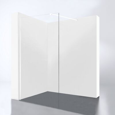 Inloopdouche Best Design Dalis 50x200cm 8mm Nano Glas Chroom