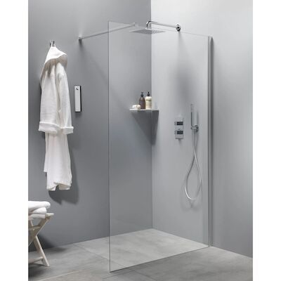 Inloopdouche BWS Free Time 100×200 cm Timeless Coating Chroom