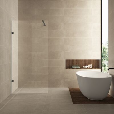 Inloopdouche BWS Miley 120×200 cm 8 mm Nano Helder Glas Gunmetal