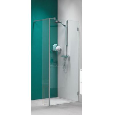 Inloopdouche by Sealskin 'I AM' Type A1 100×200 cm Chroom/Zilver Helder Antikalk + Zijdeel 30×200 cm