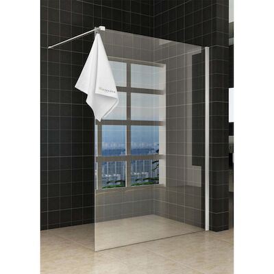 Inloopdouche Met Handdoekhouder Wiesbaden Sita Helder Glas 140×200 cm 8 mm Chroom