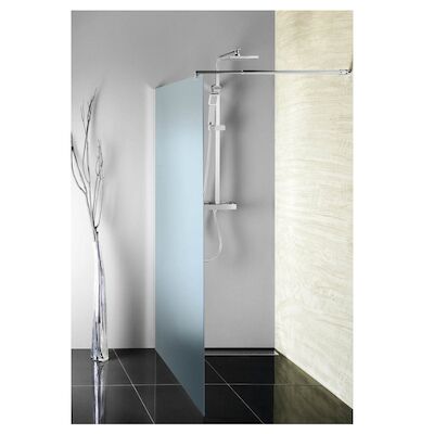 Inloopdouche Sapho Walk-In 110×190 cm met Muurprofiel Chinchilla Glas