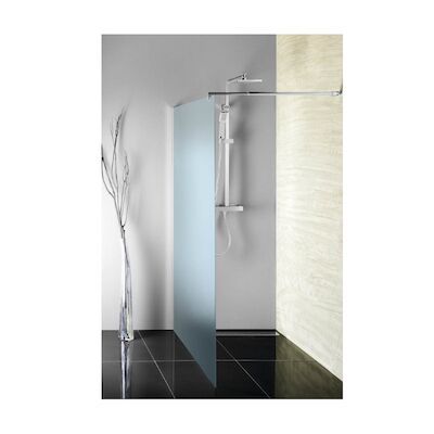 Inloopdouche Sapho Walk-In 80×190 cm met Muurprofiel Chinchilla Glas