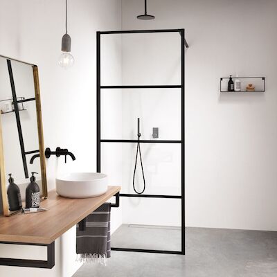 Inloopdouche Sealskin SOHO A3 90×210 cm 8 mm Helderglas