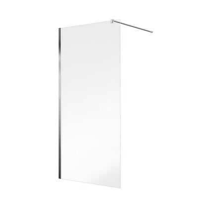 Inloopdouche Van Marcke Go Linard 180×200 cm 8 mm EasyClean Profielloos Chroom