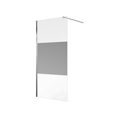 Inloopdouche Van Marcke Go Miage 90×200 cm 8 mm Middenband EasyClean Chroom