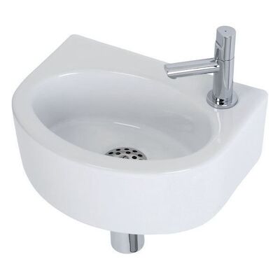 Keramische fontein Orlando 30x22x11cm wit