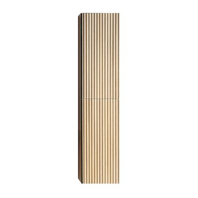 Kolomkast 2 Deuren Wiesbaden Ribbella 160x36x30 Cm Naturel Eik