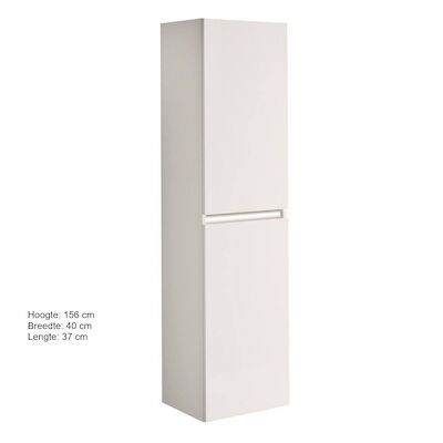 Kolomkast Allibert Pesaro 40x156x37 cm Alpen Wit