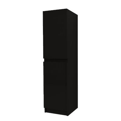 Kolomkast BWS Jupiter 135 cm 2 Deuren Zwart