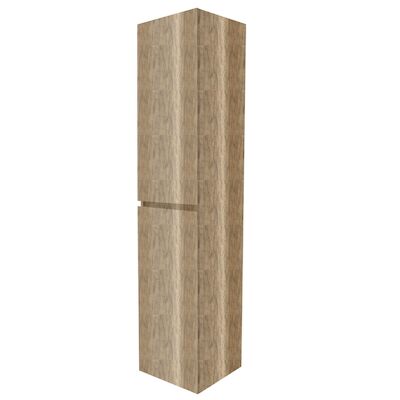 Kolomkast BWS Paris 2 Deuren 160x35x35 cm Canyon Oak