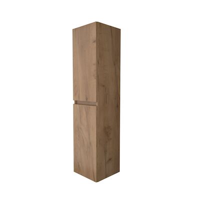 Kolomkast BWS Salt 35x35x150cm 2 Deuren Greeploos Whisky Oak