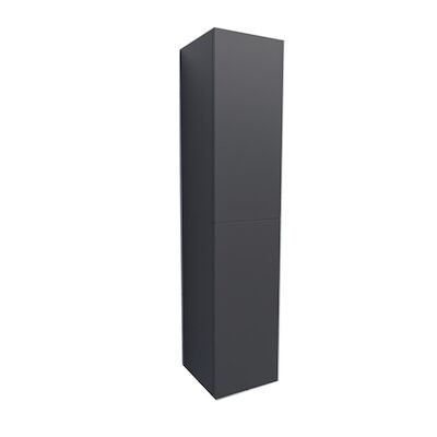 Kolomkast BWS Warschau 160x35x35cm MDF Omkeerbaar Mat Antraciet