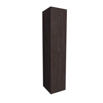 Kolomkast BWS Warschau 160x35x35cm MDF Omkeerbaar Wood Dark Brown
