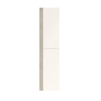 Kolomkast Exellence Sephia 140x30x25 cm MDF Mat Wit
