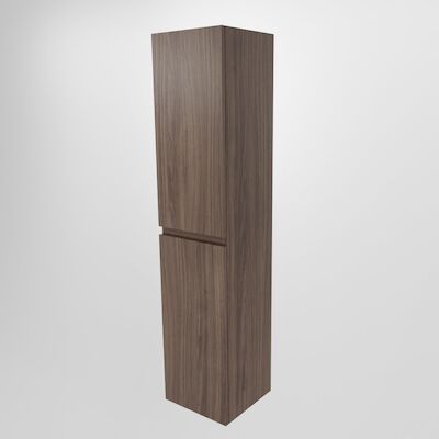 Kolomkast Mondiaz Aivy Hangend 160x35x35cm MDF 2 Deuren Softclose Greeploos Mocha