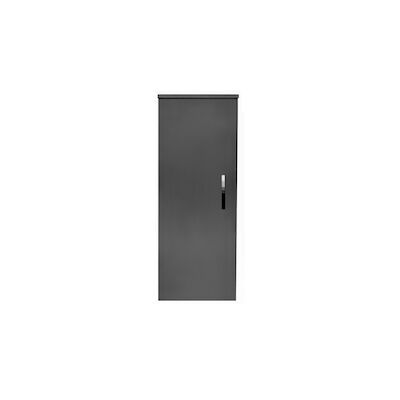 Kolomkast Sanicare Q1/Q12/Q17 Soft-Close Deur Chromen Greep 90×33,5×32 cm Antraciet